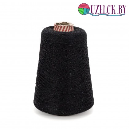 100% хлопок арт. EXTRAFINE COTTON пр-ль LORA&FESTA   2/30  1500м/100гр  черный