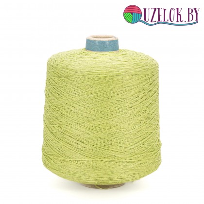 66%  лён  34% хлопок   арт. MALAGALIGHT пр-ль  SESIA   450м/100гр  зеленое яблоко