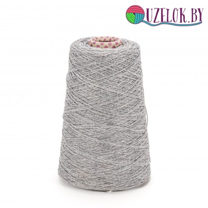   100% кашемир арт.  CASHMERE 100 пр-ль BIAGIOLI MODESTO 2/11    550м/100г   lead crys, хрусталь, нежно-серый меланж