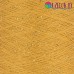 100%   хлопок  горчица    + золотистая пайетка   2мм , № 14       800м/100гр 
