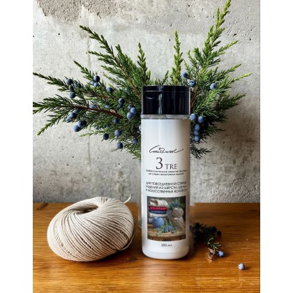 TRE средство для повседневной стирки изделий из шерсти и шерстьсодержащей пряжи, можжевельник, 200мл